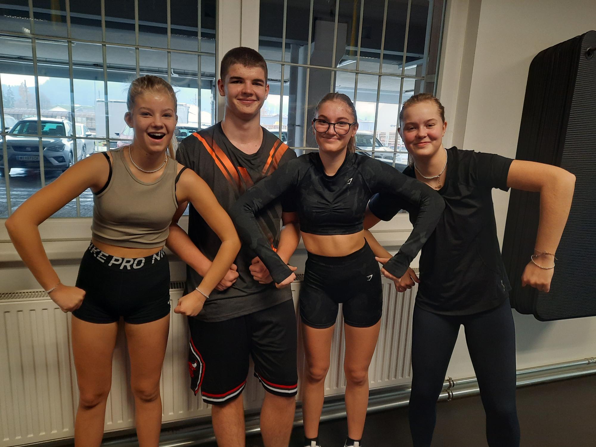 Besuch im Fitnessstudio